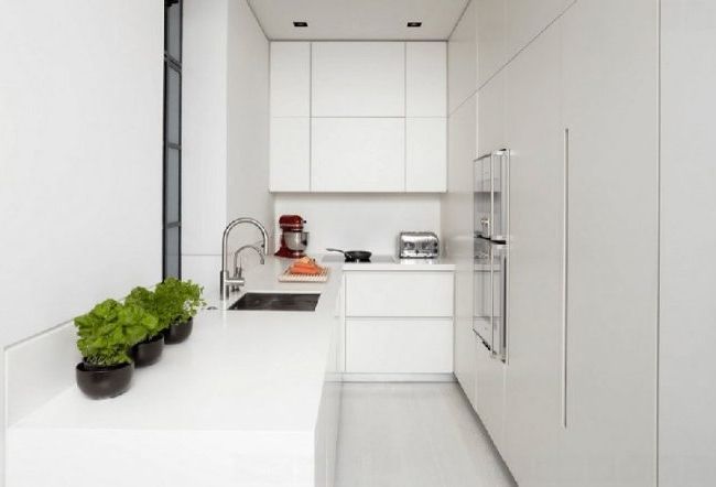 small white kitchens