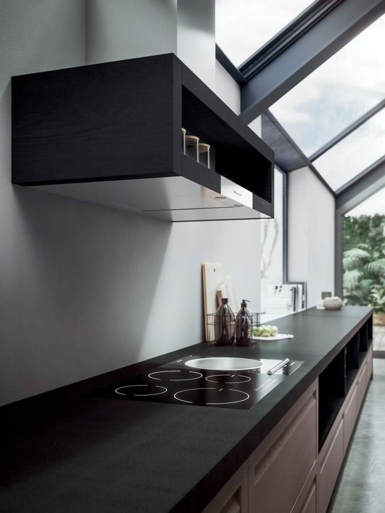 Integral wood kitchens