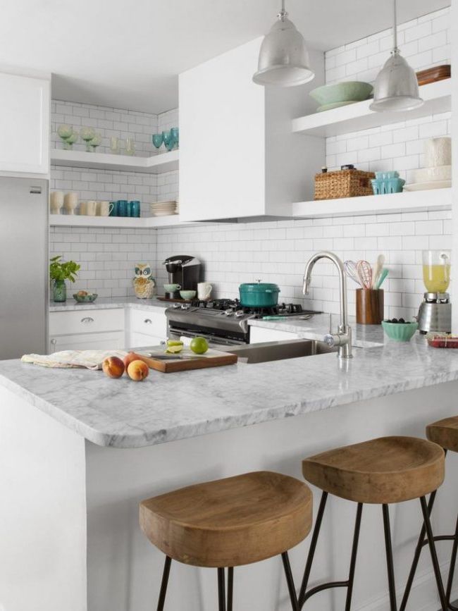 small white kitchens