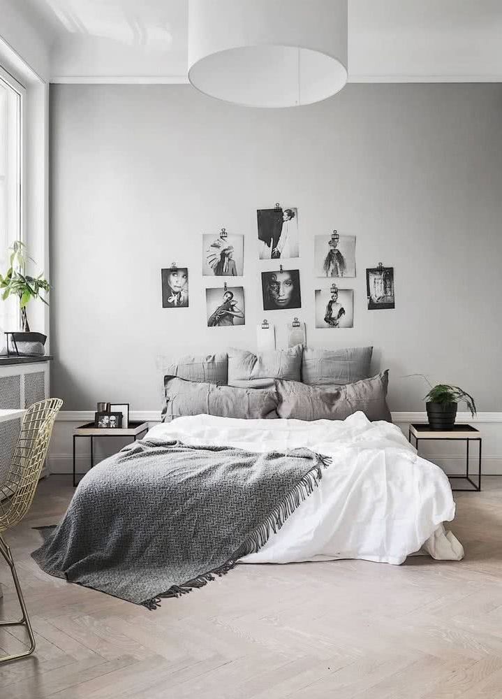 Ideas to decorate the walls behind the bed