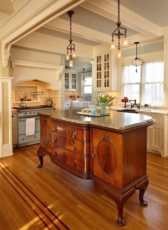 small kitchens with island