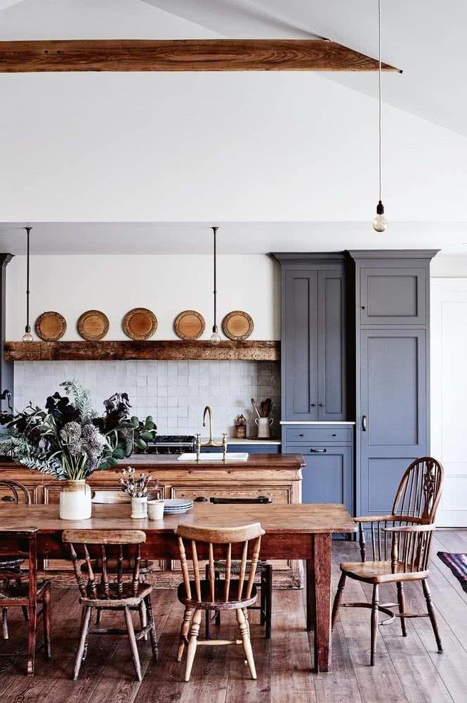 gray dining rooms
