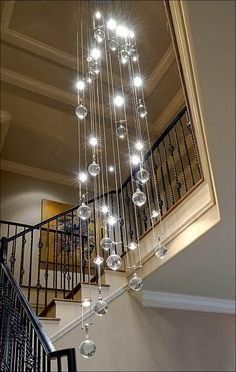 lights with crystals