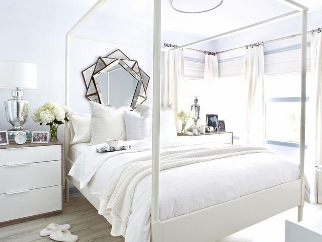 white bedrooms
