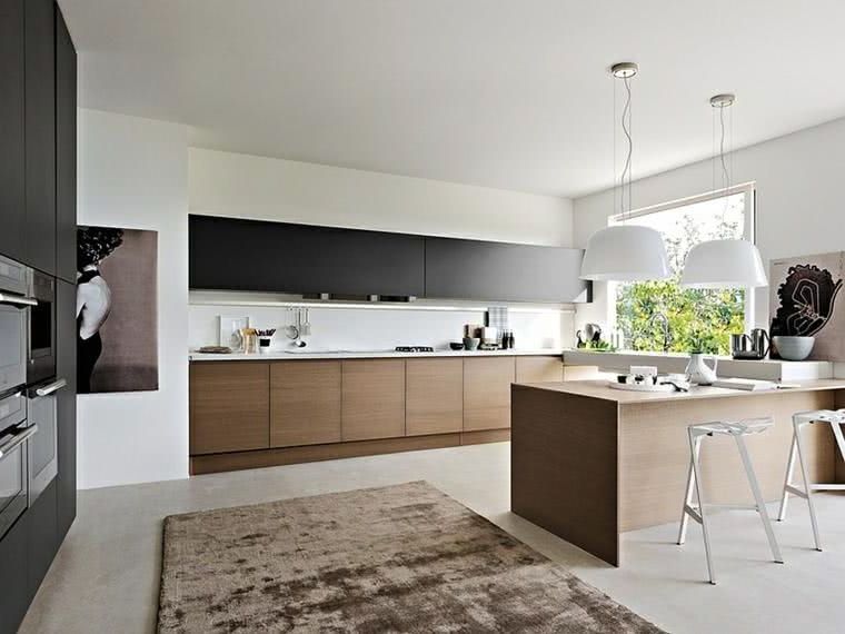 Integral wood kitchens