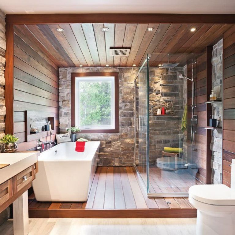 rustic bathrooms