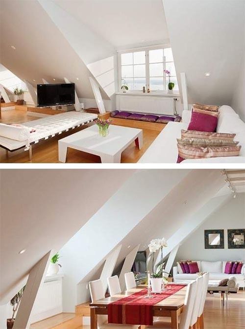 Modern loft flat