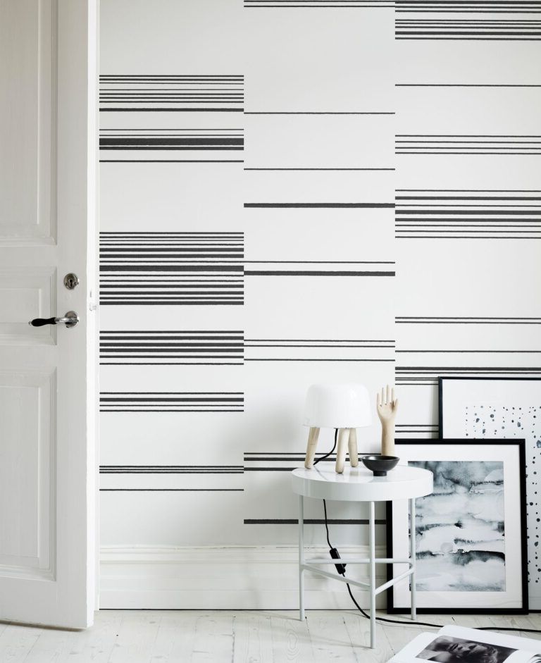 striped walls