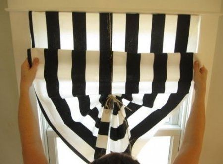 Easy step by step handmade curtain