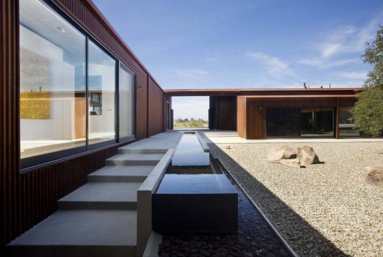 Country Zen style house