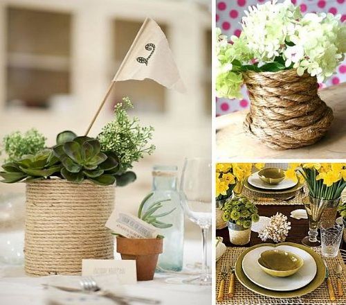Decorated vases 7 easy and cheap ideas