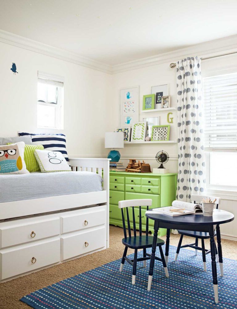 Multifunctional furniture in children's bedrooms