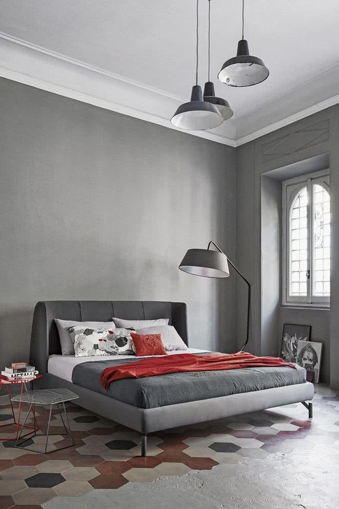 Furniture in minimalist bedrooms
