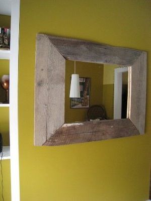 rustic mirror