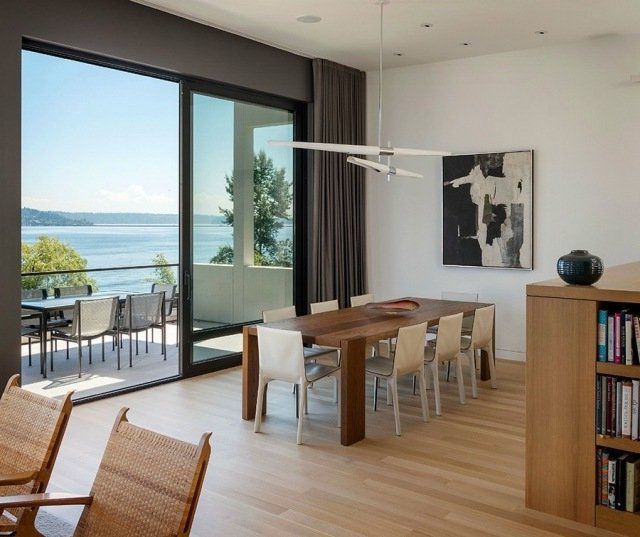 minimalist modern dining rooms