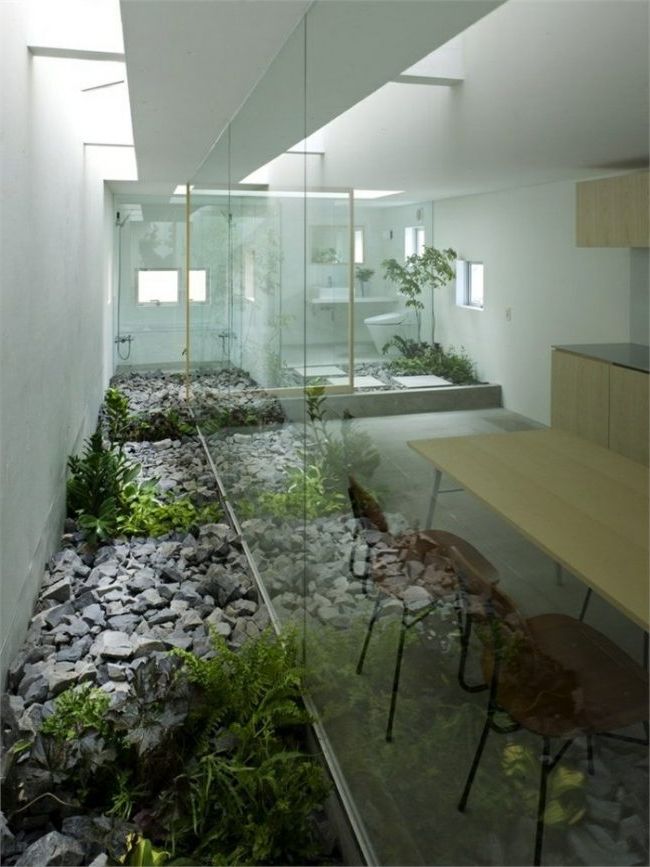 Japanese indoor gardens