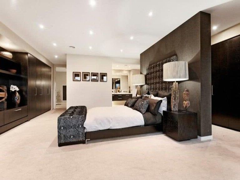 Brown and beige rooms