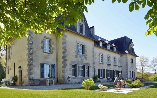 Facades of French houses