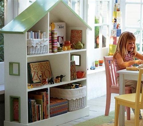 Shelves for girls' rooms