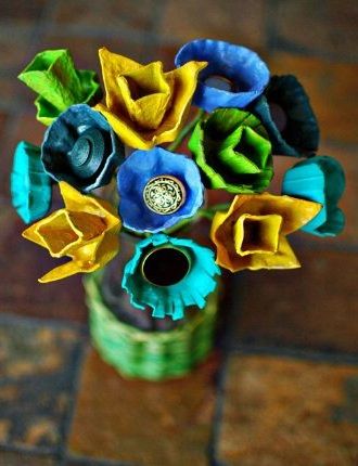 recycled roses