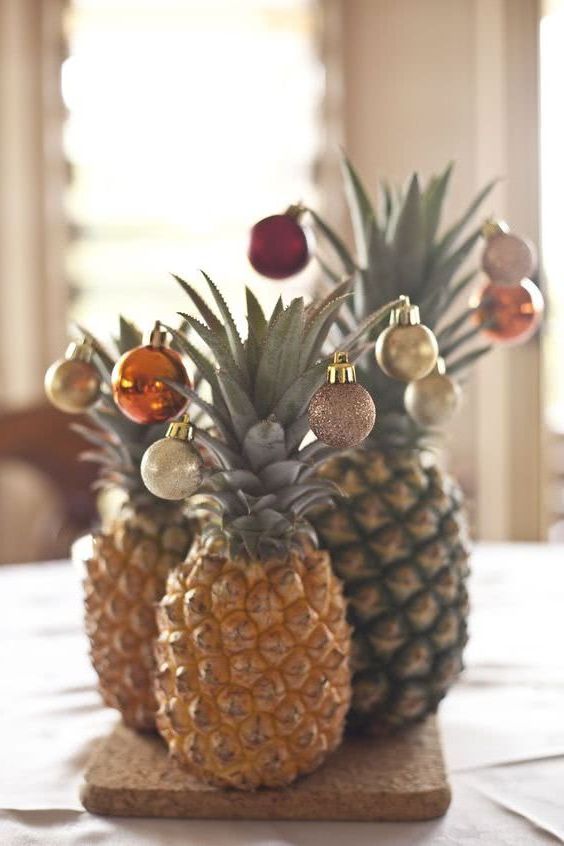 pineapple christmas trees