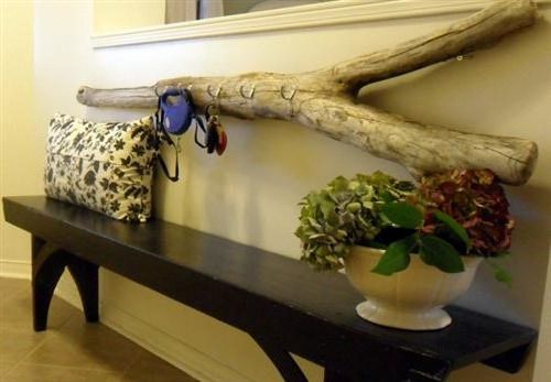 Recycled crafts with branches