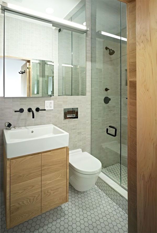 small modern bathrooms