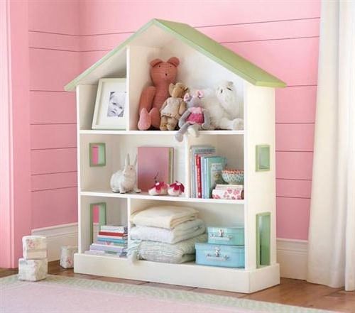 Shelves for girls' rooms