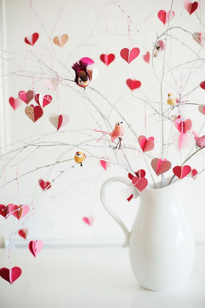 branches and hearts