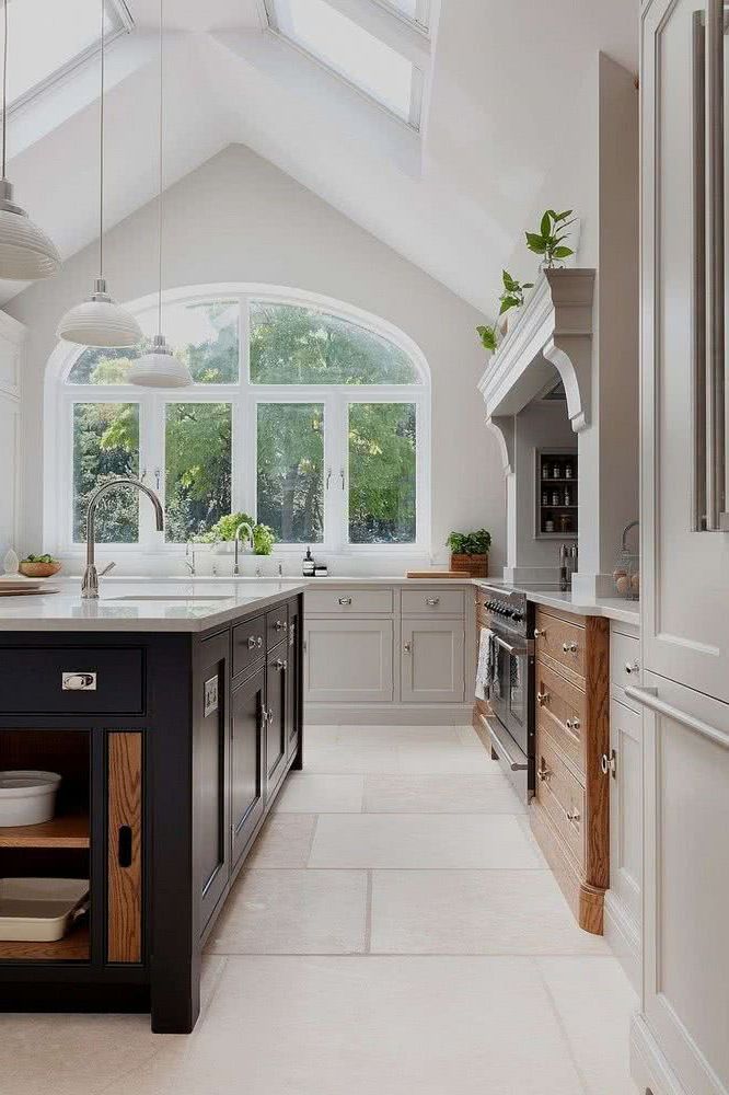 Colors in vintage kitchens