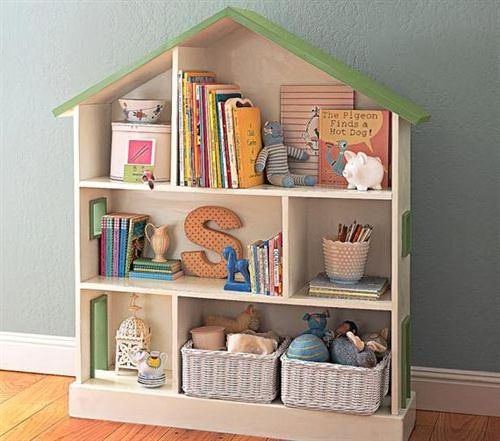 Shelves for girls' rooms