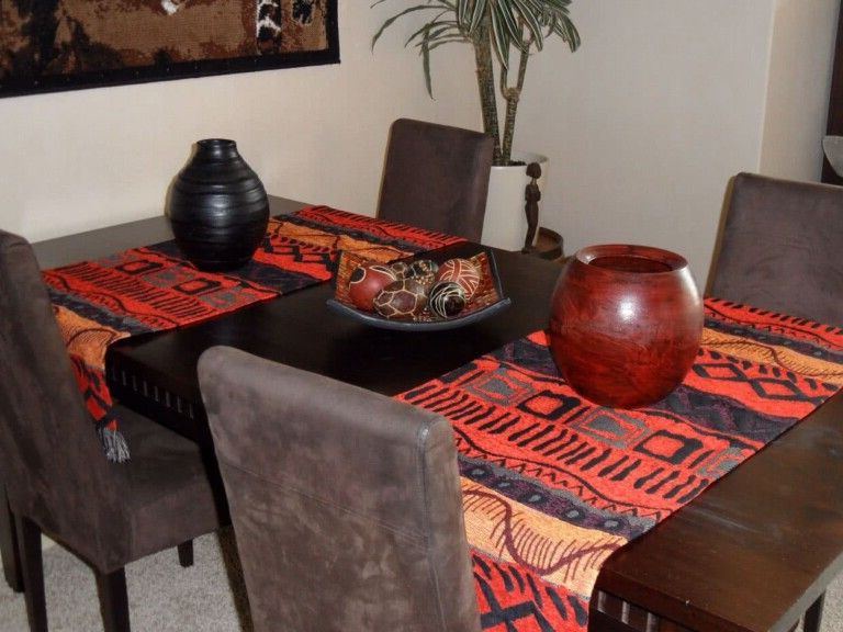 African decoration furniture and accessories