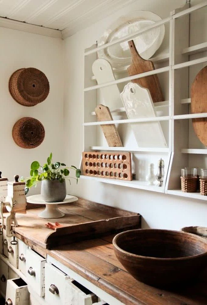 Vintage and rustic kitchens