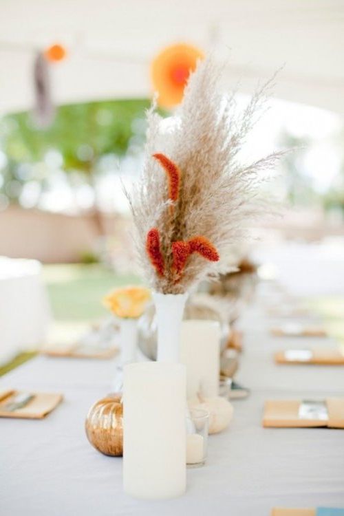 Centerpieces for fall or winter