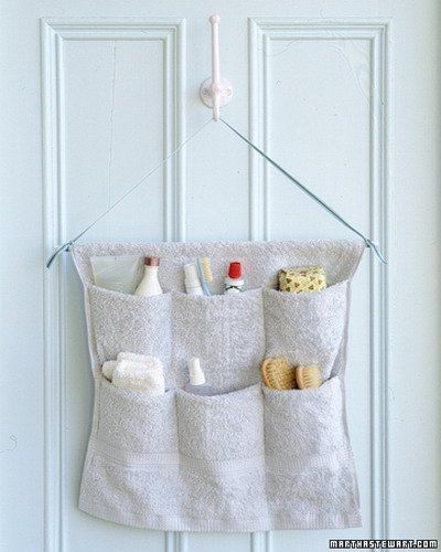 Organization and order in small bathrooms