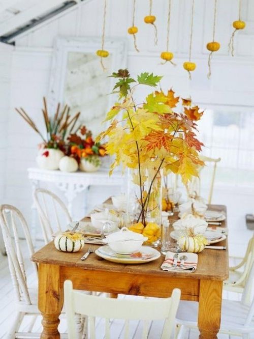 Centerpieces for fall or winter