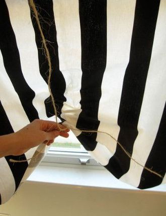 Easy step by step handmade curtain