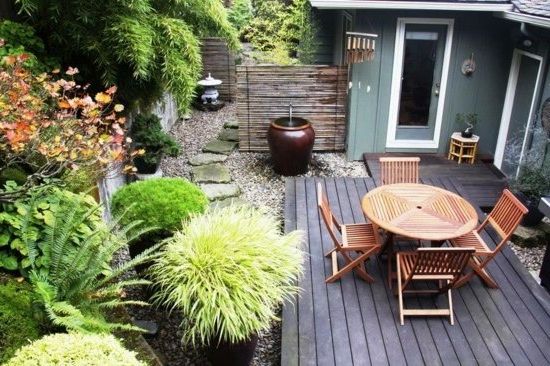 Decoration of modern gardens and patios 140 photos to be inspired