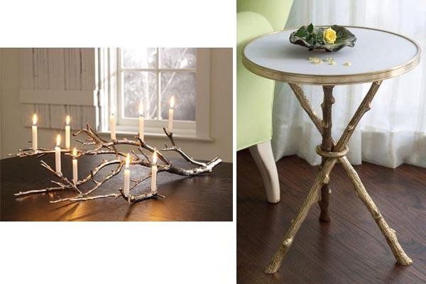 Recycled crafts with branches