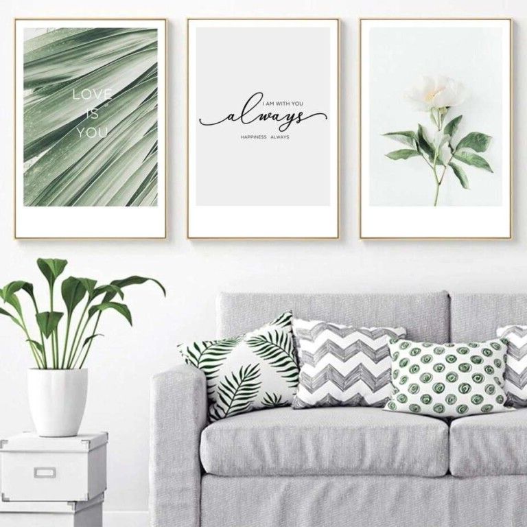 Botanical prints and large flowers