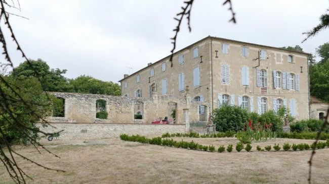 Facades of French houses