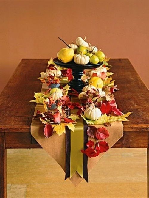 Centerpieces for fall or winter