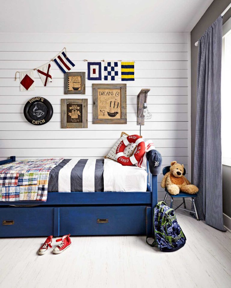 Nautical style children's bedrooms