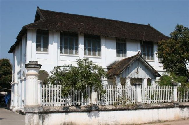 Facades of French houses