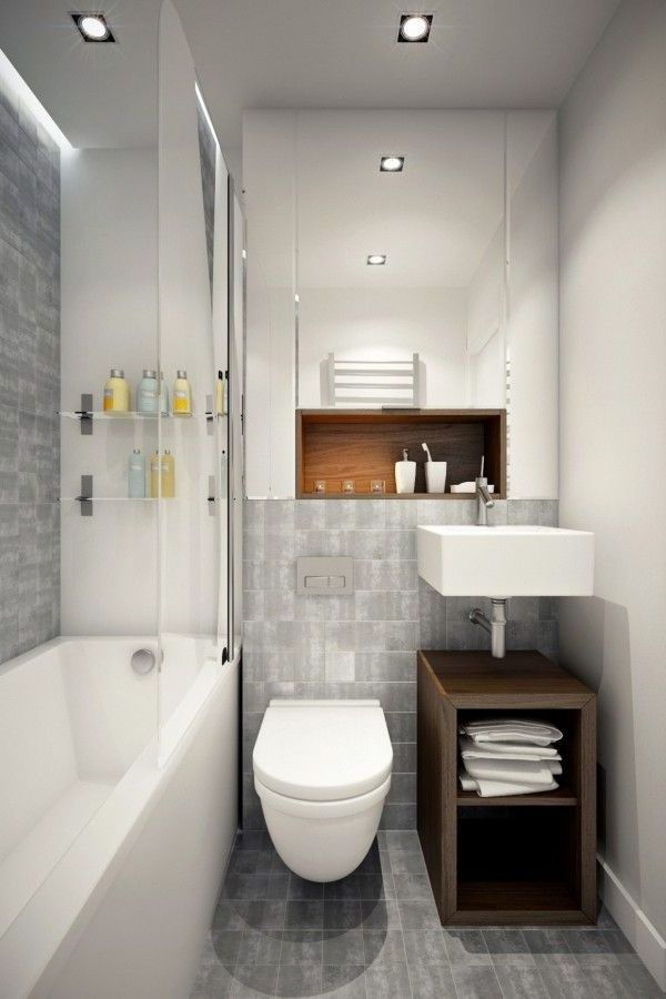 small modern bathrooms