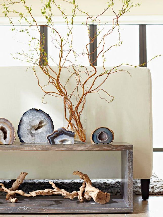 Recycled crafts with branches