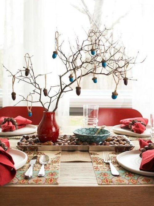 Centerpieces for fall or winter