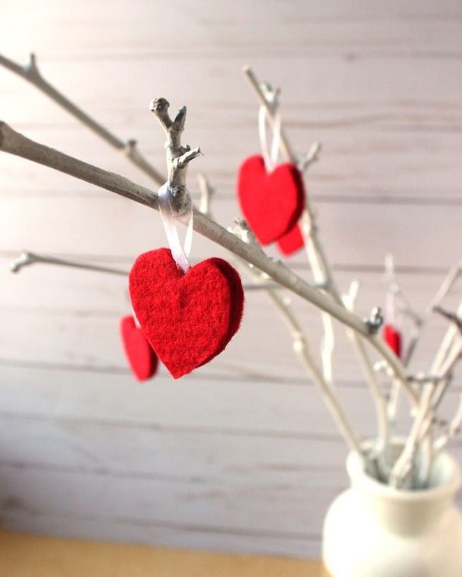 branches and hearts