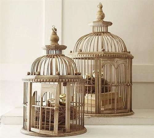 Recycled Crafts With Cages