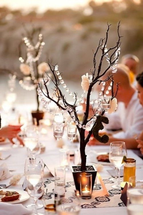 Centerpieces for fall or winter